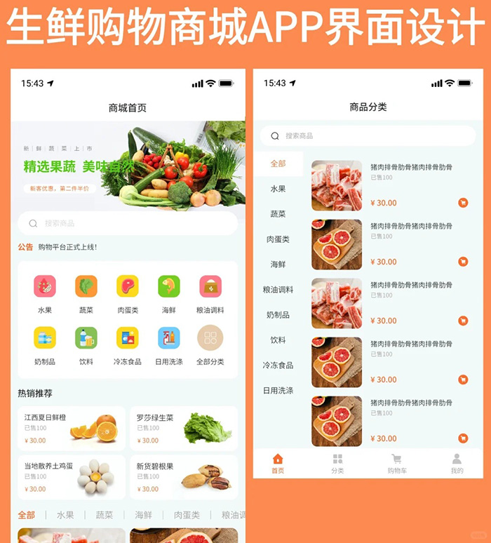 我要做一個生鮮社區(qū)的APP