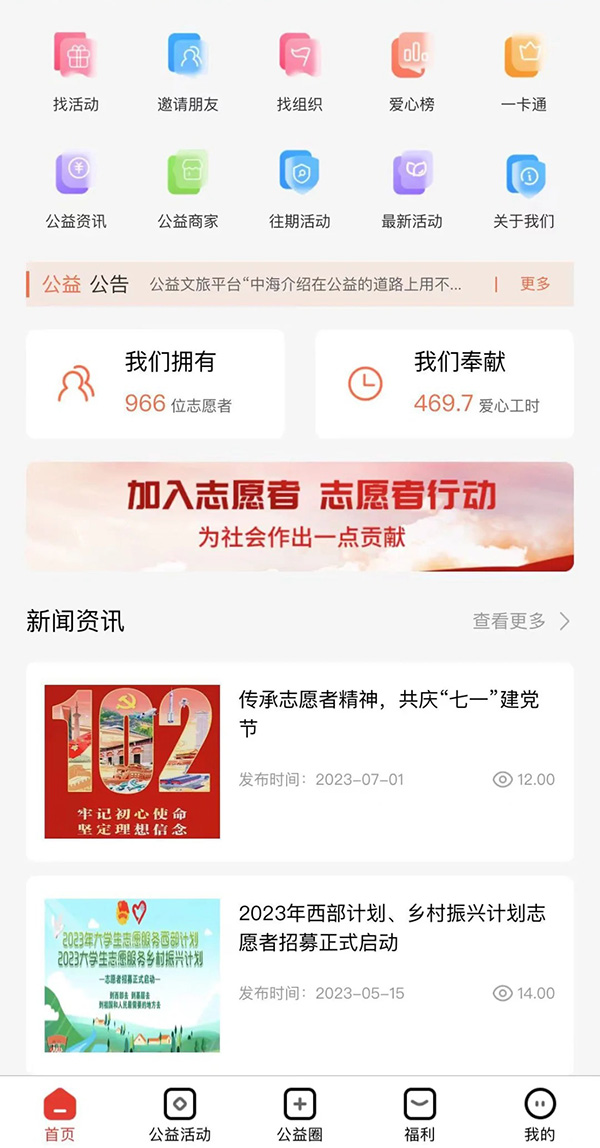 志愿者小程序信息發(fā)布功能軟件開發(fā)